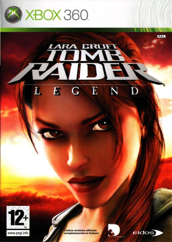 Front Cover for Lara Croft: Tomb Raider - Legend (Xbox 360)