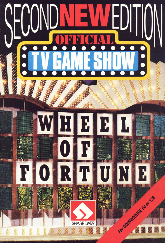 Front Cover for Wheel of Fortune: New Second Edition (Commodore 64)