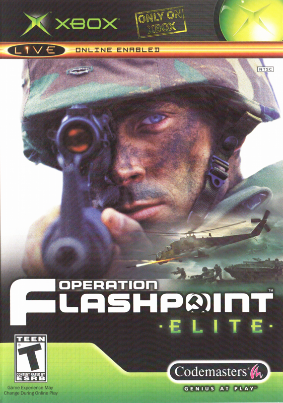 Front Cover for Operation Flashpoint: Elite (Xbox)