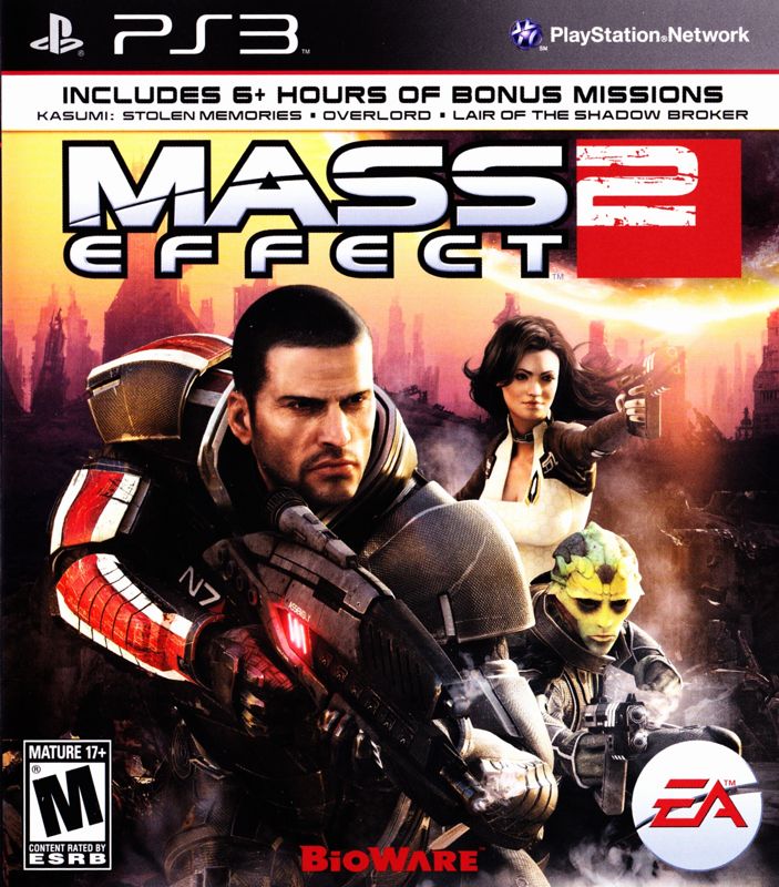 Front Cover for Mass Effect 2 (PlayStation 3)