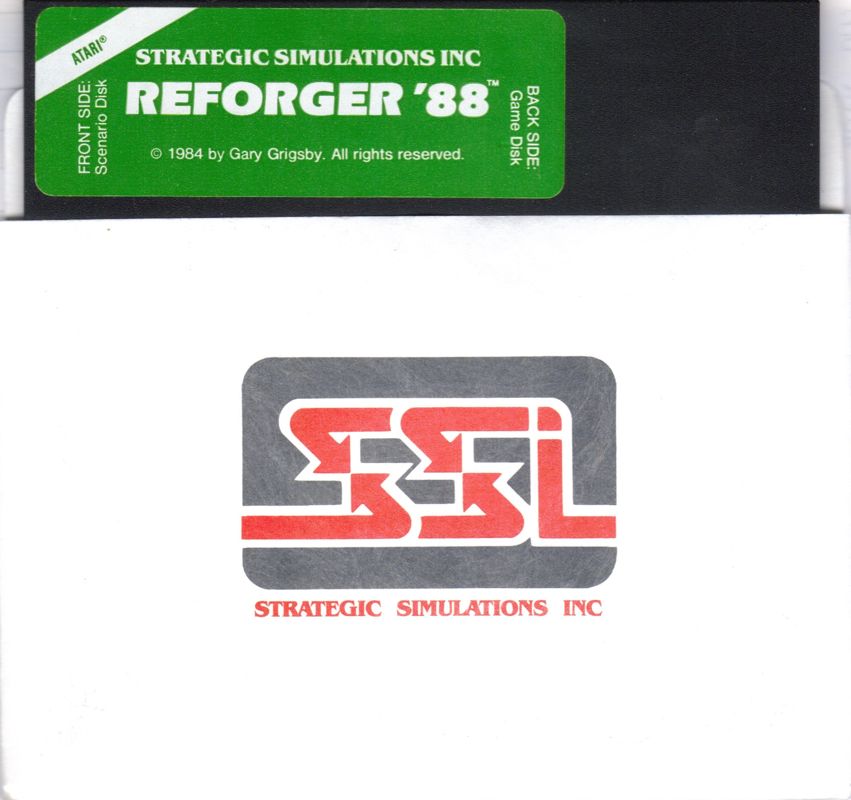 Media for Reforger '88 (Atari 8-bit)