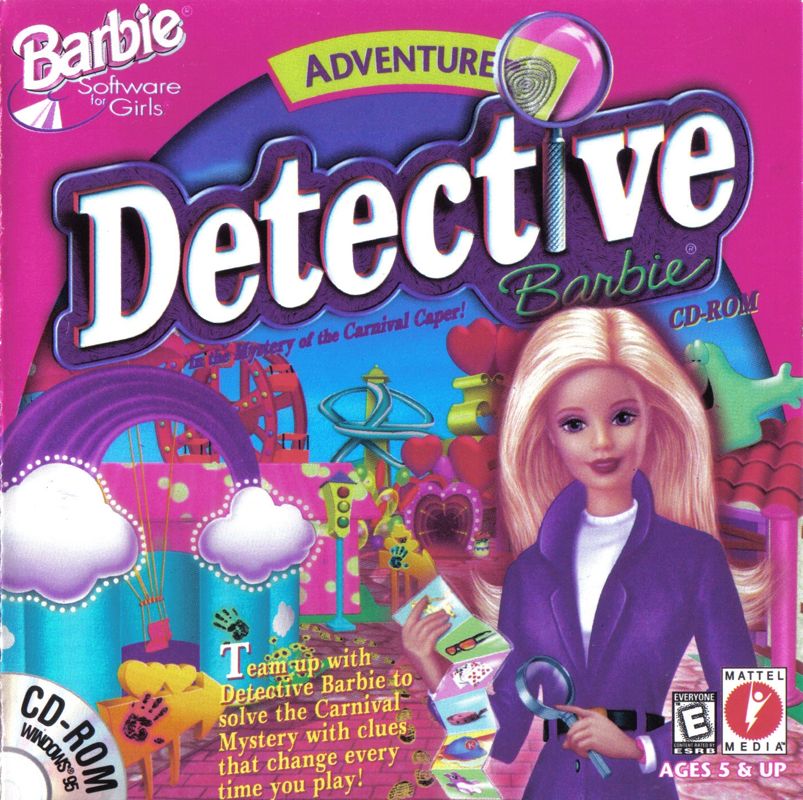 Other for Detective Barbie in the Mystery Of The Carnival Caper! (Windows): Jewel Case - Front