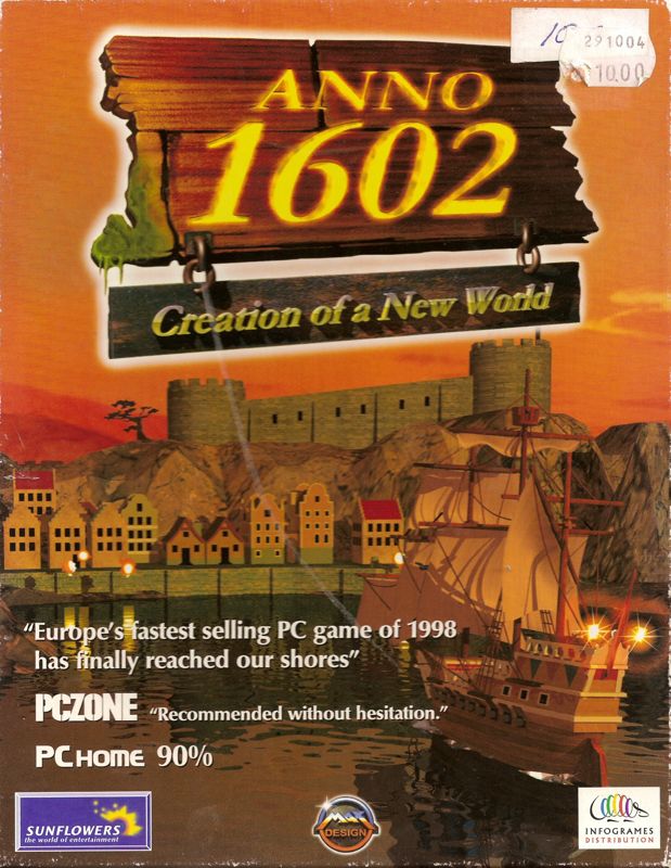 Front Cover for Anno 1602: Creation of a New World (Windows)