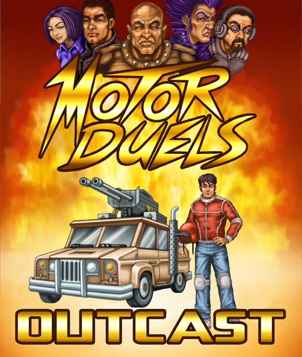 Front Cover for Motor Duels: Outcast (J2ME)