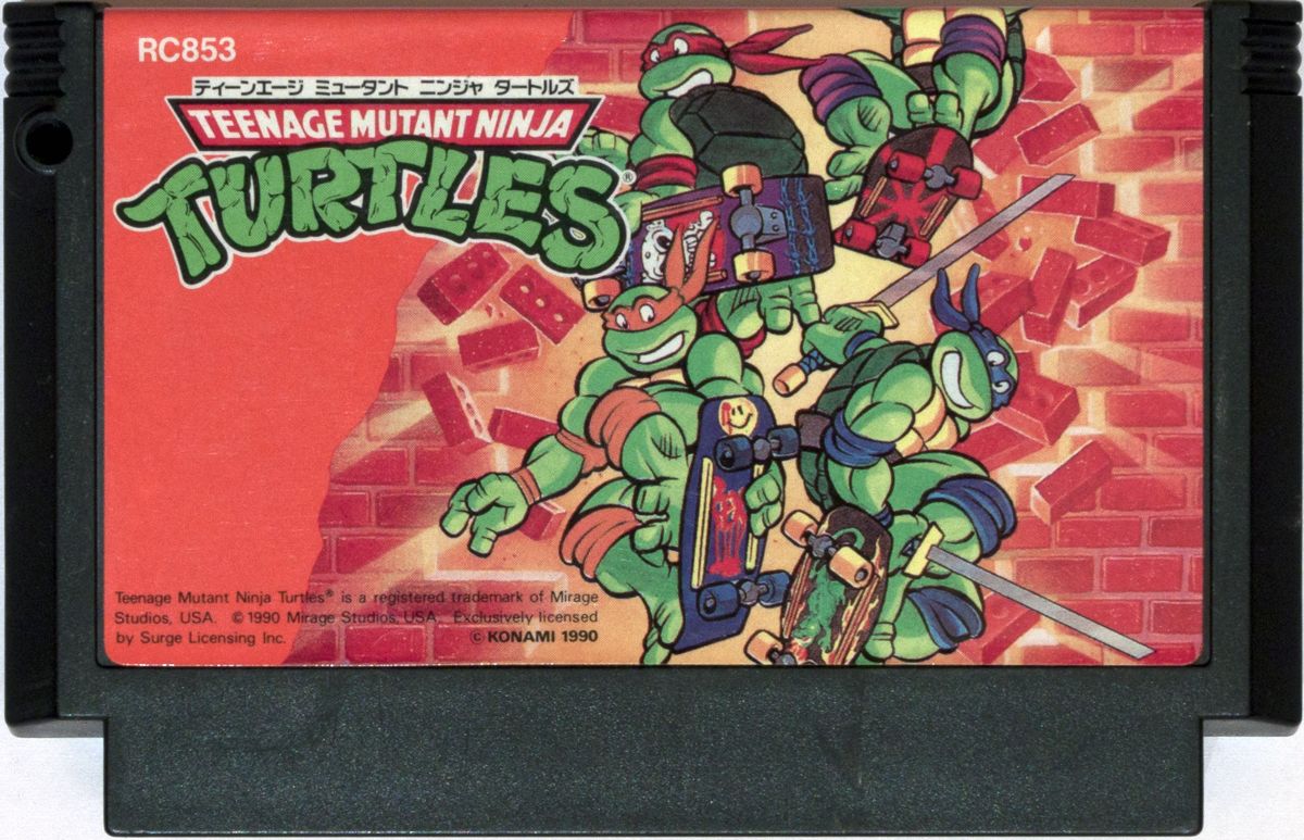 Media for Teenage Mutant Ninja Turtles (NES)