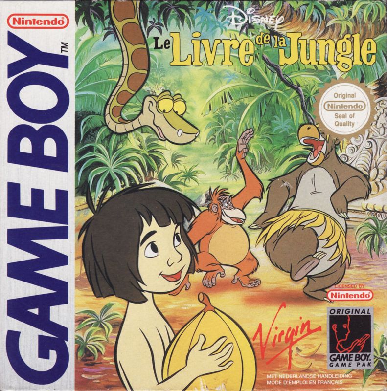 Disney's The Jungle Book cover or packaging material - MobyGames