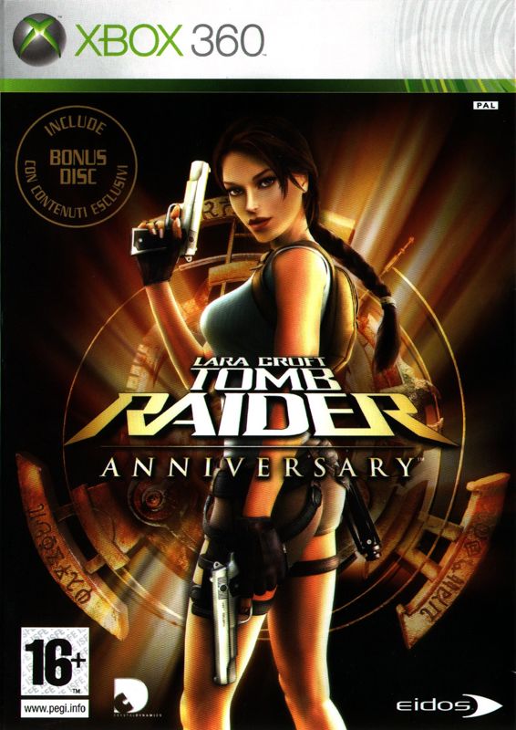 Front Cover for Lara Croft: Tomb Raider - Anniversary (Xbox 360)