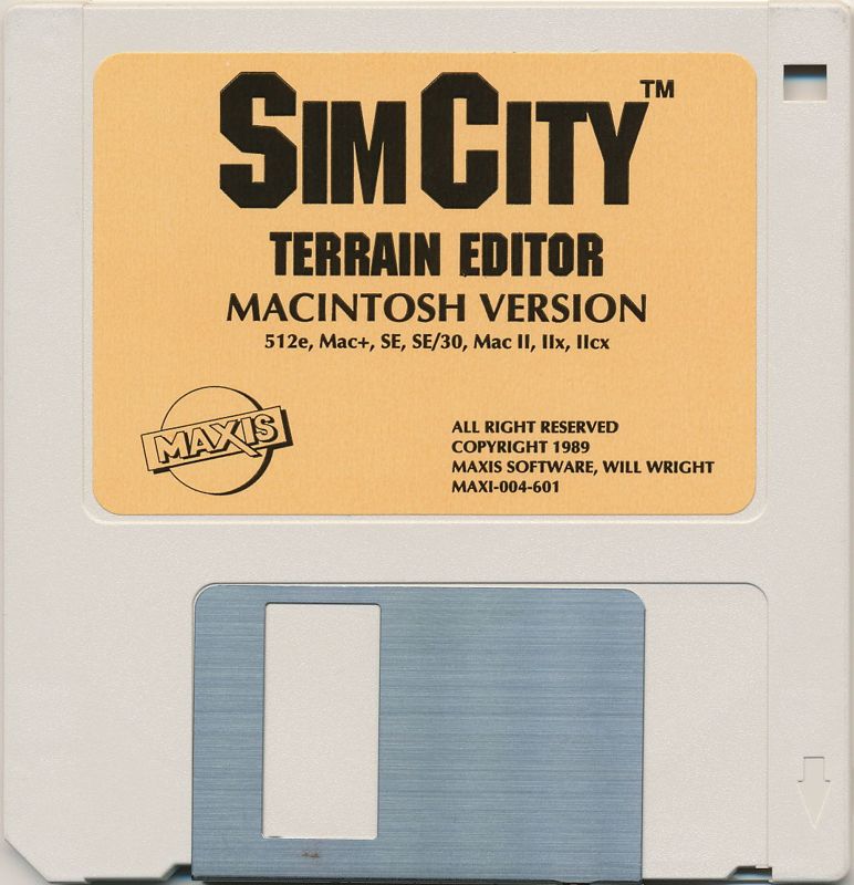 Media for Sim City: Terrain Editor (Macintosh)