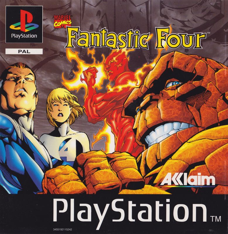 Front Cover for The Fantastic Four (PlayStation)