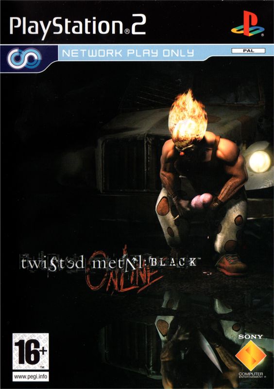 Other for Twisted Metal: Black Online (PlayStation 2) (Boxed with Network Adaptor): Game Keep Case - Front