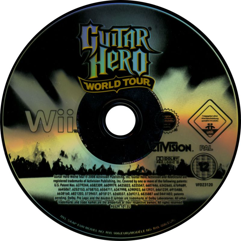 Guitar Hero World Tour cover or packaging material MobyGames