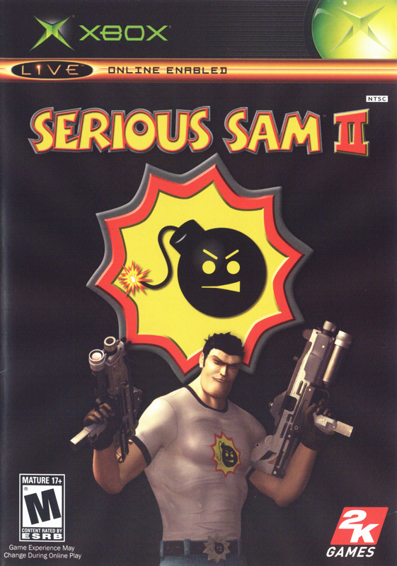 Front Cover for Serious Sam II (Xbox)