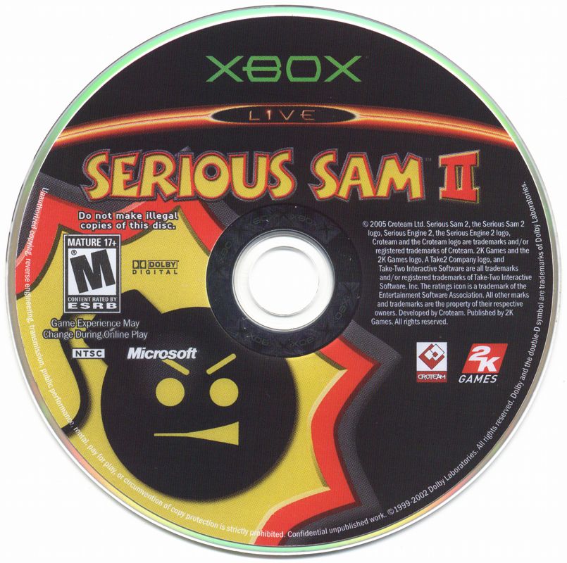 Media for Serious Sam II (Xbox)