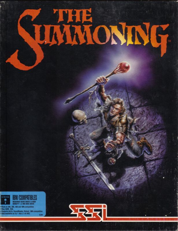 Front Cover for The Summoning (DOS) (5.25" Release)