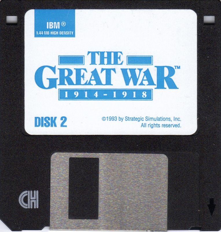 Media for The Great War: 1914-1918 (DOS): Disk 2