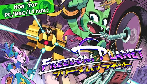 Front Cover for Freedom Planet (Linux and Macintosh and Windows) (Humble Store release)