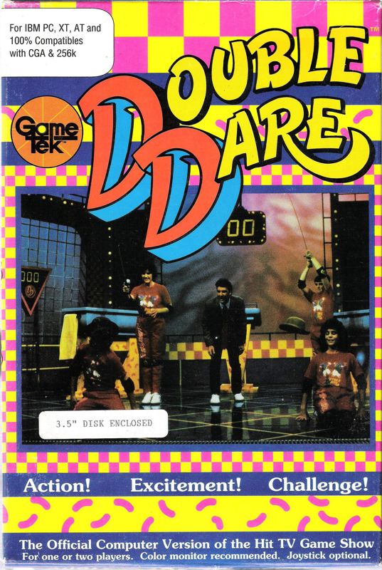 Front Cover for Double Dare (DOS) (3.5" disk release)
