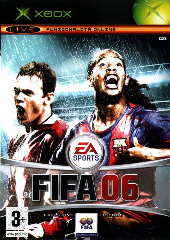 Front Cover for FIFA Soccer 06 (Xbox)