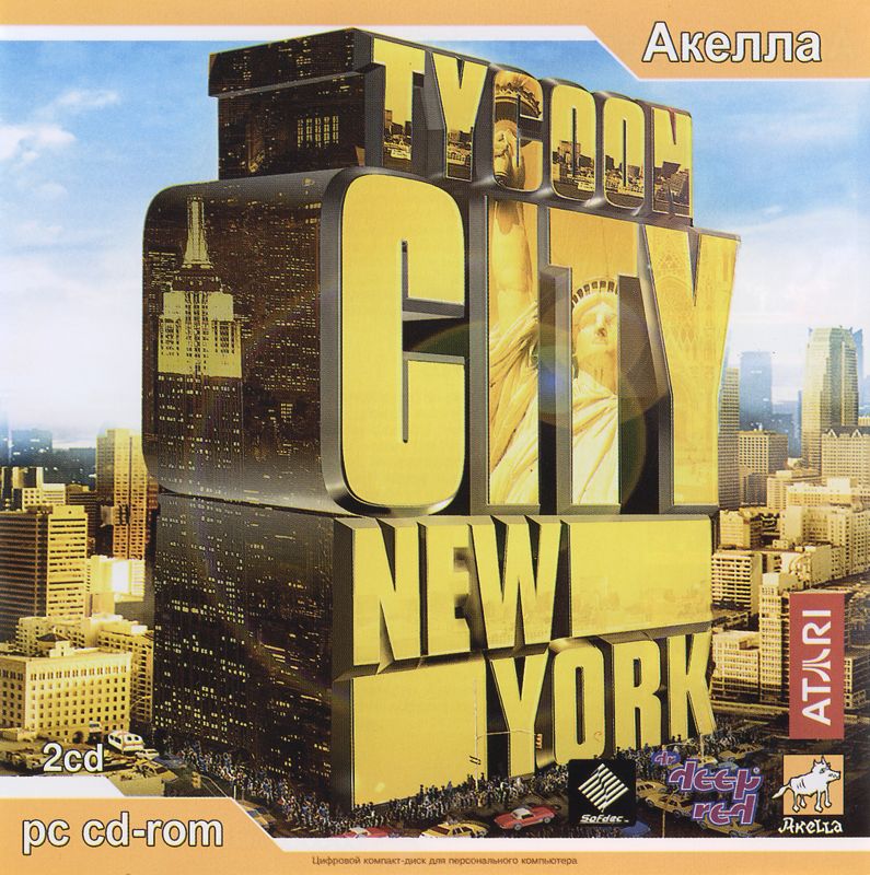 Front Cover for Tycoon City: New York (Windows)