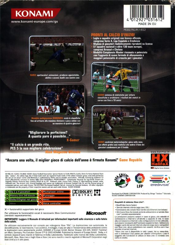 PES 2011: Pro Evolution Soccer cover or packaging material - MobyGames