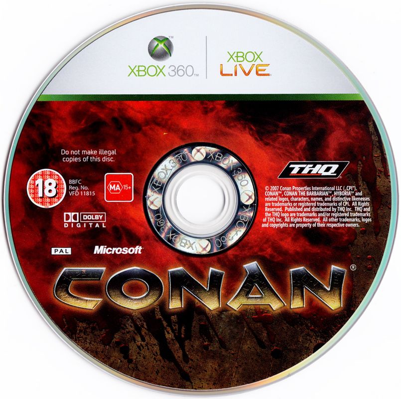 Media for Conan (Xbox 360)