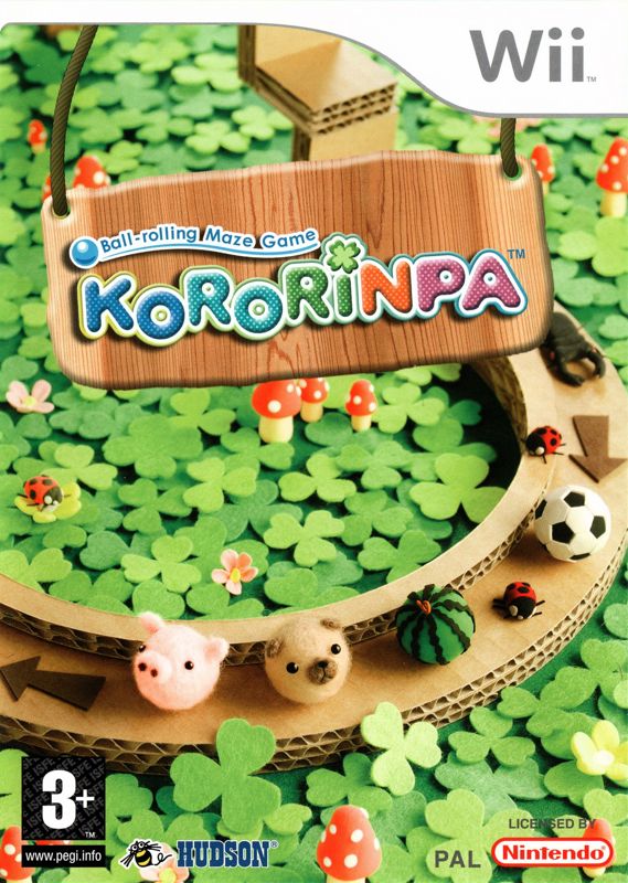 Front Cover for Kororinpa: Marble Mania (Wii) (Alternate release)