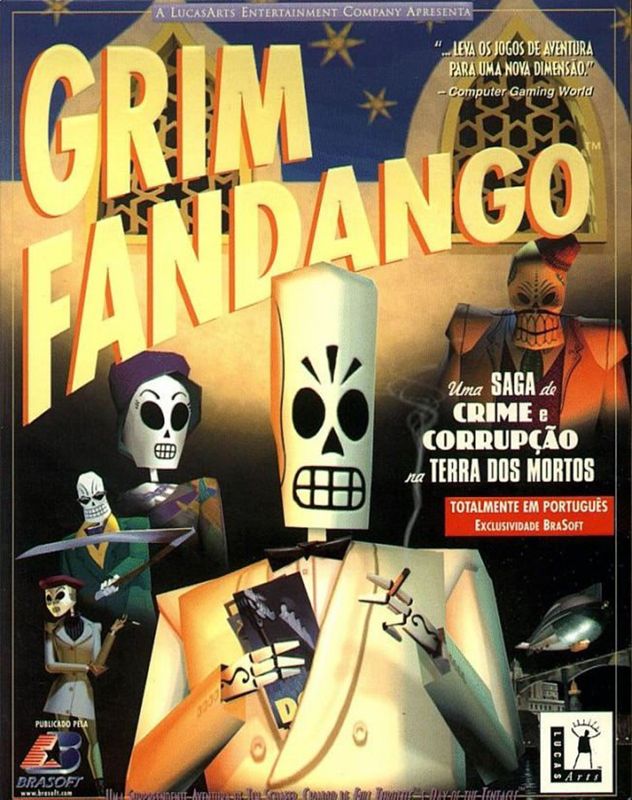 Front Cover for Grim Fandango (Windows)
