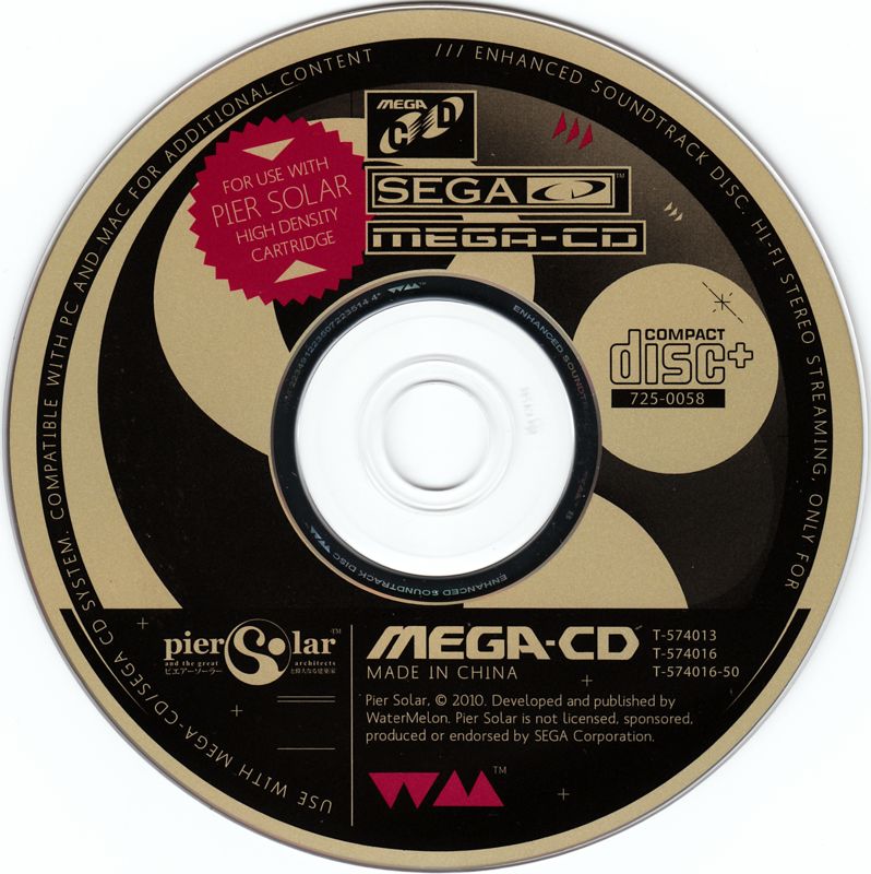 Media for Pier Solar and the Great Architects (Genesis) (First print - PAL Mega Drive edition)