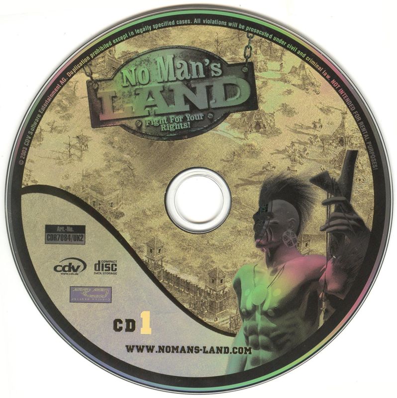 Media for No Man's Land (Windows): Disc 1