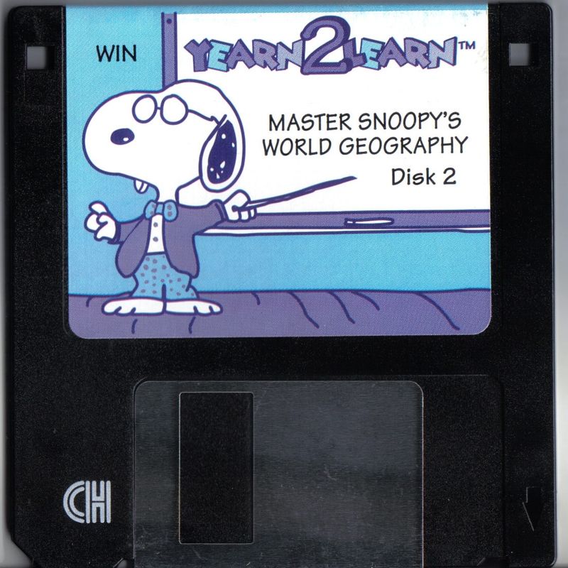 Media for Yearn2Learn: Master Snoopy's World Geography (Windows 16-bit): Disk 2/2