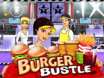 Front Cover for Burger Bustle (Windows) (MSN Games and Yahoo! Games release)