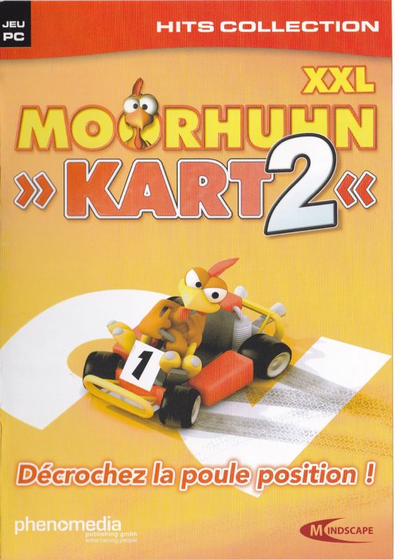 Front Cover for Crazy Chicken: Kart 2 (Windows) (Hits Collection release)