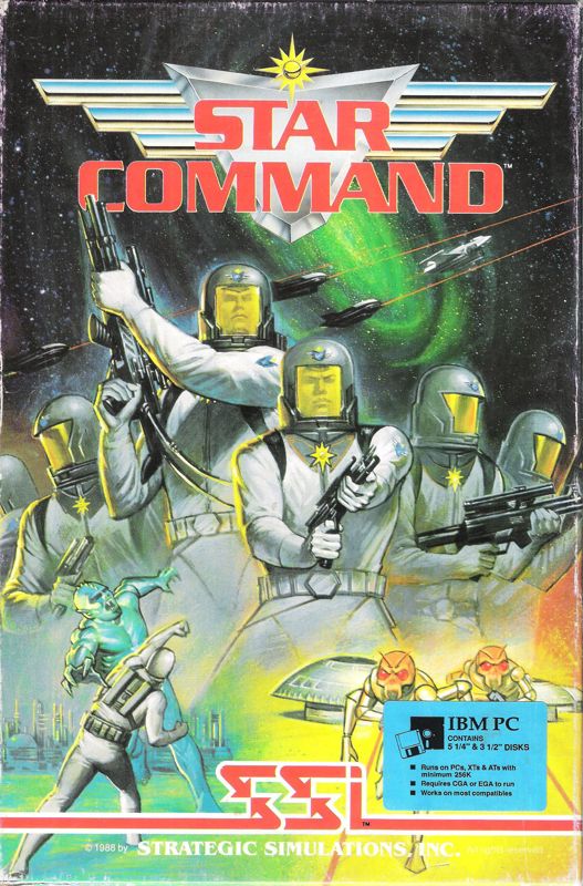 Front Cover for Star Command (DOS)