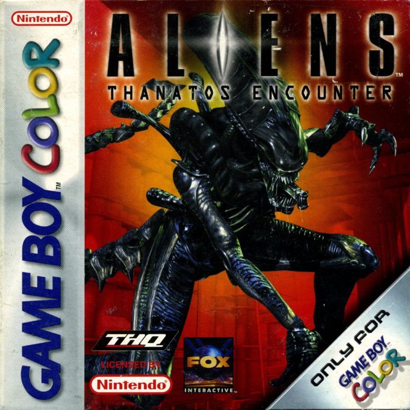 Front Cover for Aliens: Thanatos Encounter (Game Boy Color)
