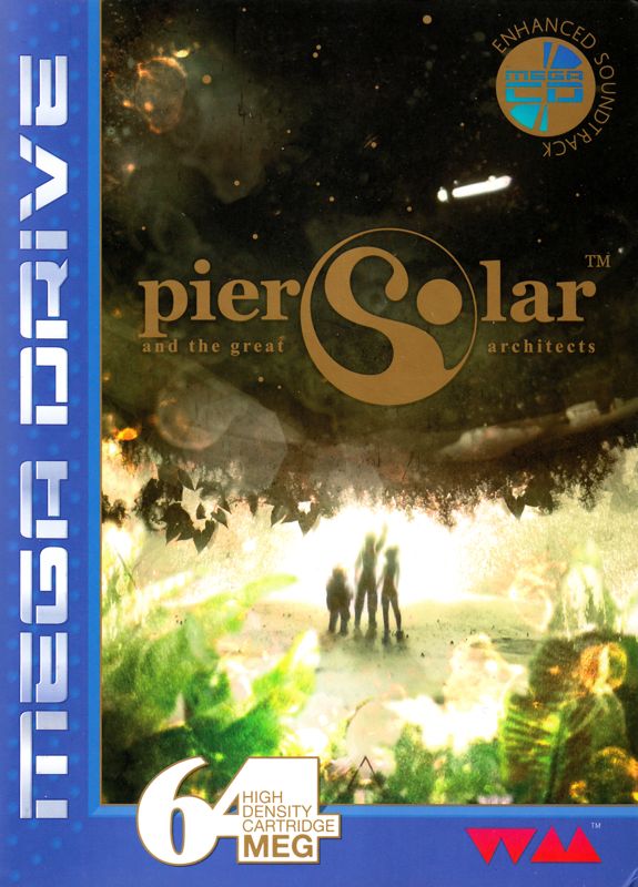 Front Cover for Pier Solar and the Great Architects (Genesis) (First print - PAL Mega Drive edition)