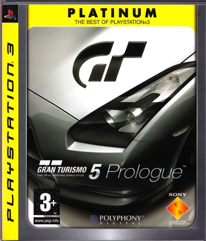 Front Cover for Gran Turismo 5: Prologue (PlayStation 3) (Platinum release)