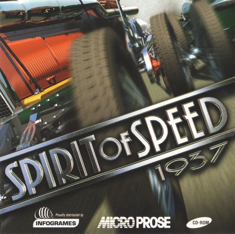 Other for Spirit of Speed 1937 (Windows) (Platinum PC release): Jewel Case - Front