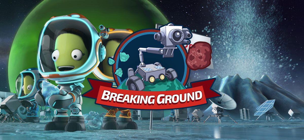 Front Cover for Kerbal Space Program: Breaking Ground Expansion (Linux and Macintosh and Windows) (GOG.com release)
