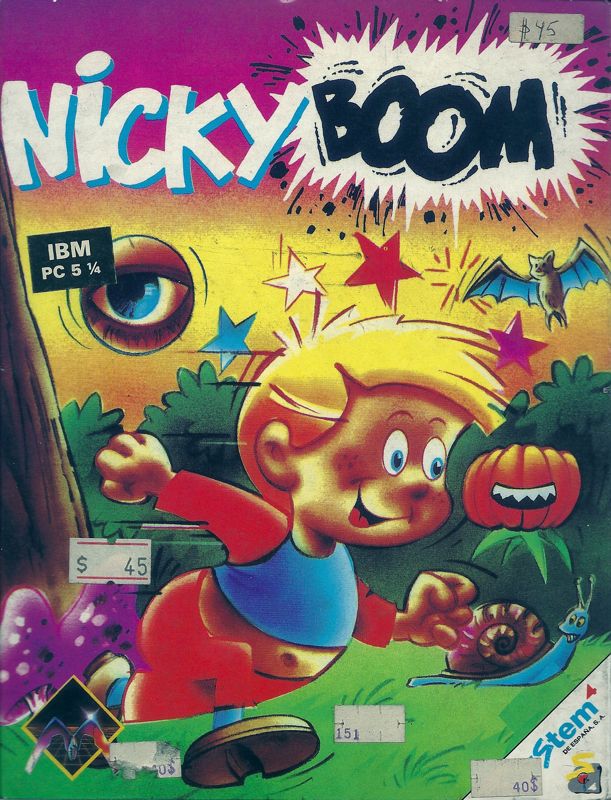 Front Cover for Nicky Boom (DOS)