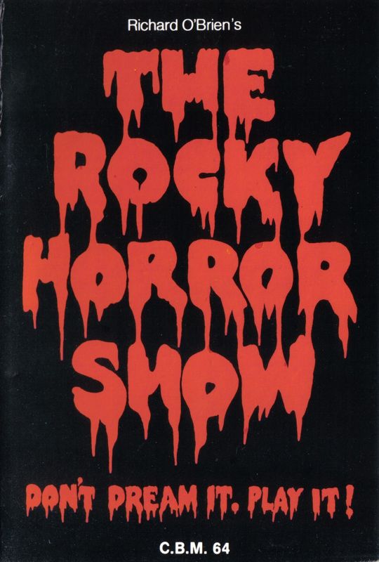 Front Cover for The Rocky Horror Show (Commodore 64)