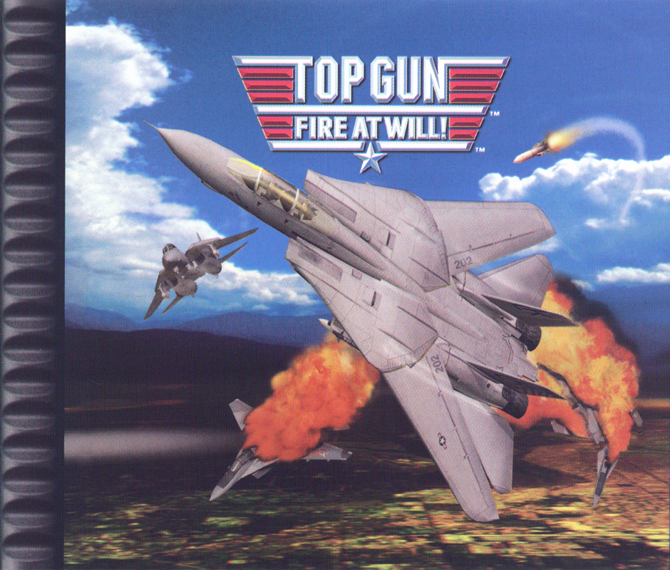 Inside Cover for Top Gun: Fire at Will! (PlayStation): Right Inlay
