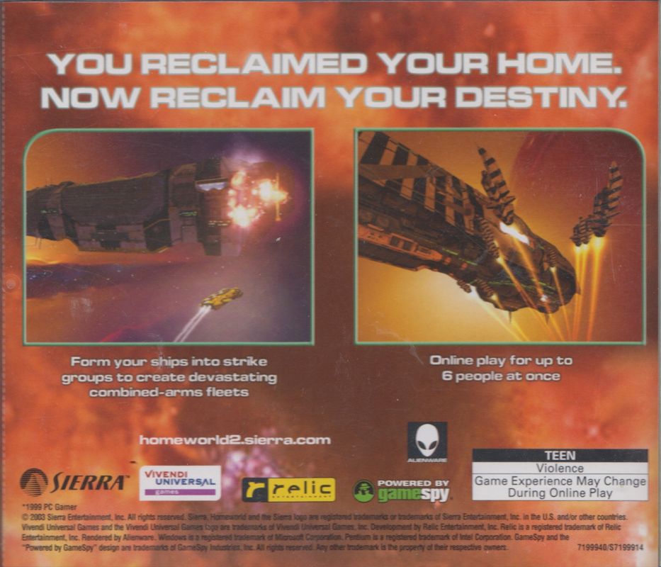 Other for Homeworld 2 (Windows) (Asia Pacific Edition): Jewel Case - Back