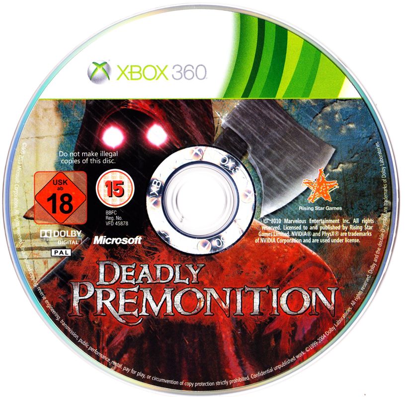 Media for Deadly Premonition (Xbox 360)