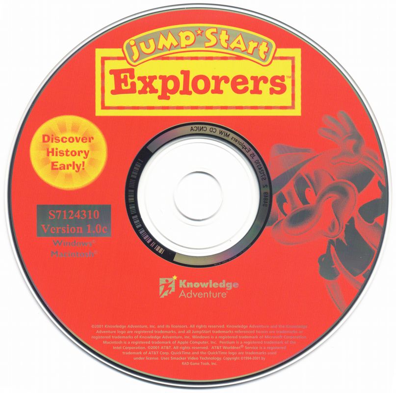 JumpStart 1st 3rd Grade Learning Playground cover or packaging material MobyGames