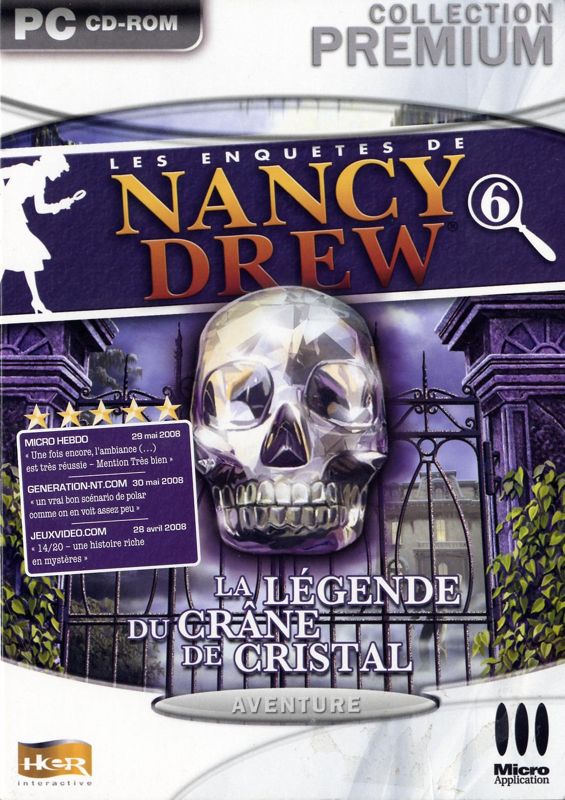Front Cover for Nancy Drew: Legend of the Crystal Skull (Windows) (Collection Premium 2009 release)