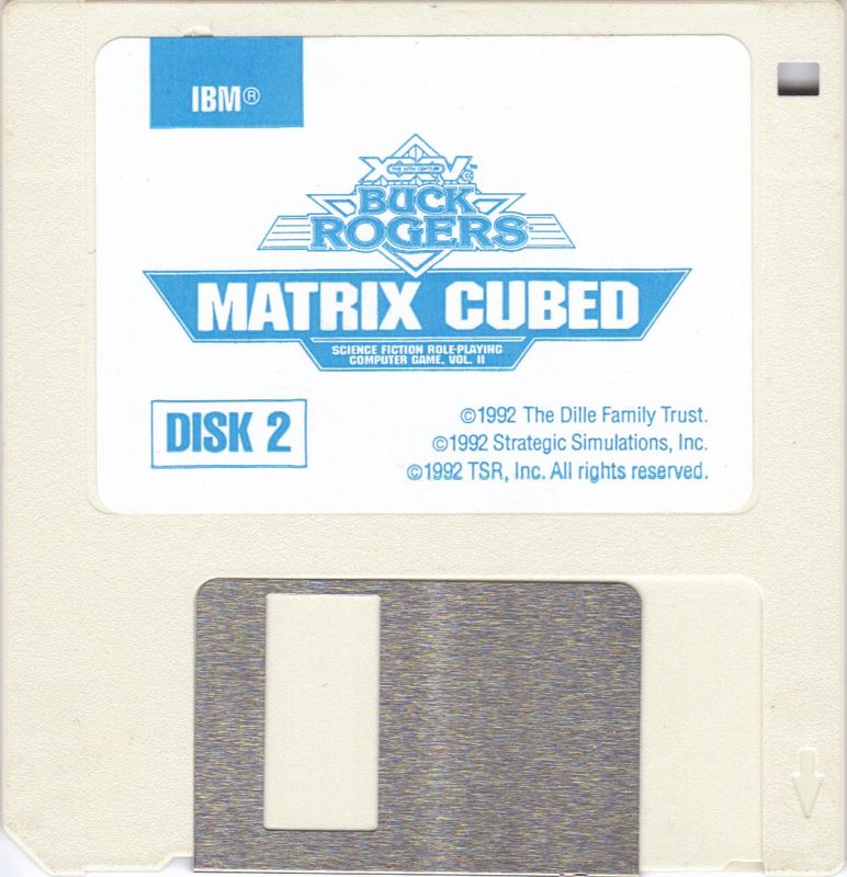 Buck Rogers Matrix Cubed cover or packaging material MobyGames
