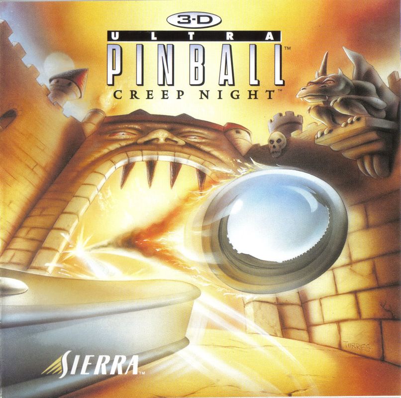 Other for 3-D Ultra Pinball: Power! (Macintosh and Windows and Windows 16-bit): 3-D Ultra Pinball Creep Night Jewel Case : Front