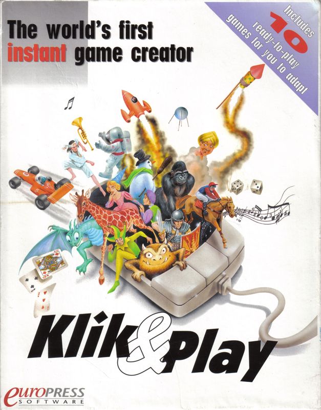 Front Cover for Klik & Play (Windows 3.x)