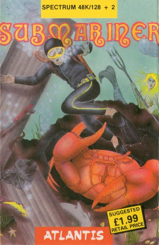 Front Cover for Submariner (ZX Spectrum)