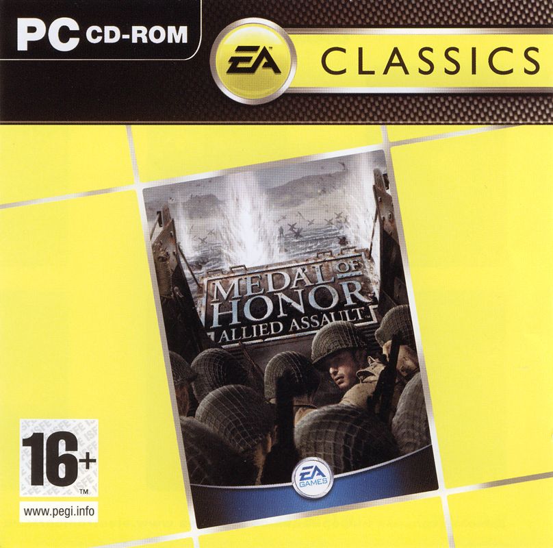 Front Cover for Medal of Honor: Allied Assault (Windows) (EA Classics release)